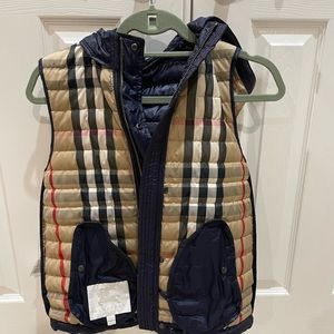 Boy’s Burberry Puffer Vest